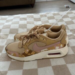 Nike Tan and Pink Sneakers